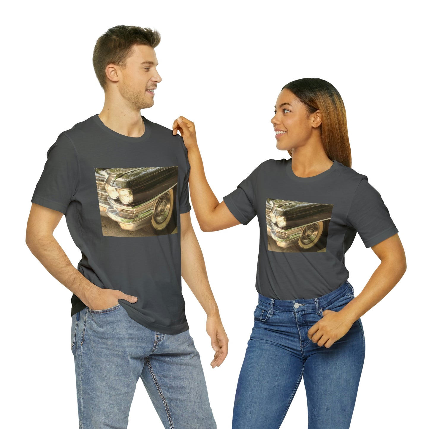 Vintage Car on a Summer Day - Unisex Jersey Short Sleeve Tee ~ Sharon Dawn Collection