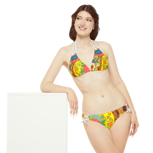 Kaleidoscope - Strappy Bikini Set ~ Sharon Dawn Collection