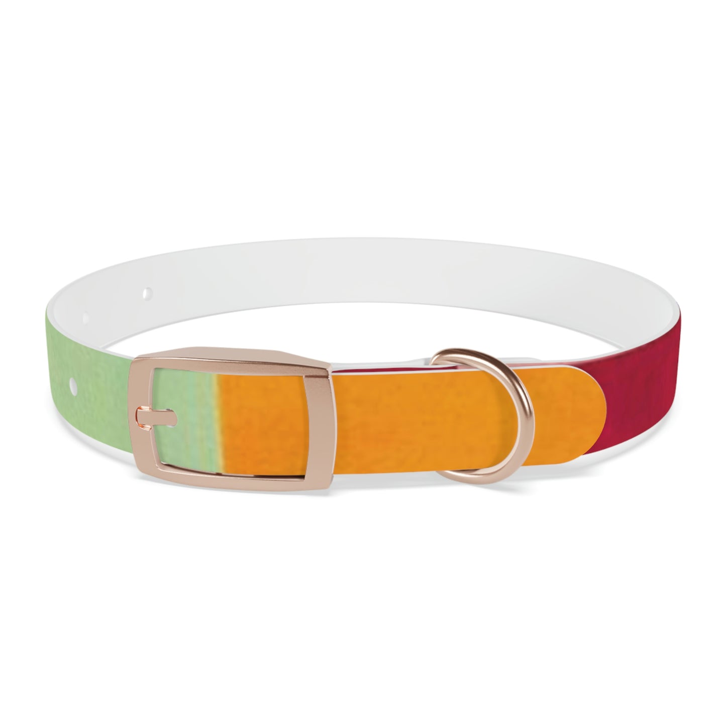 Technicolour Orange - Dog Collar ~ Sharon Dawn Collection