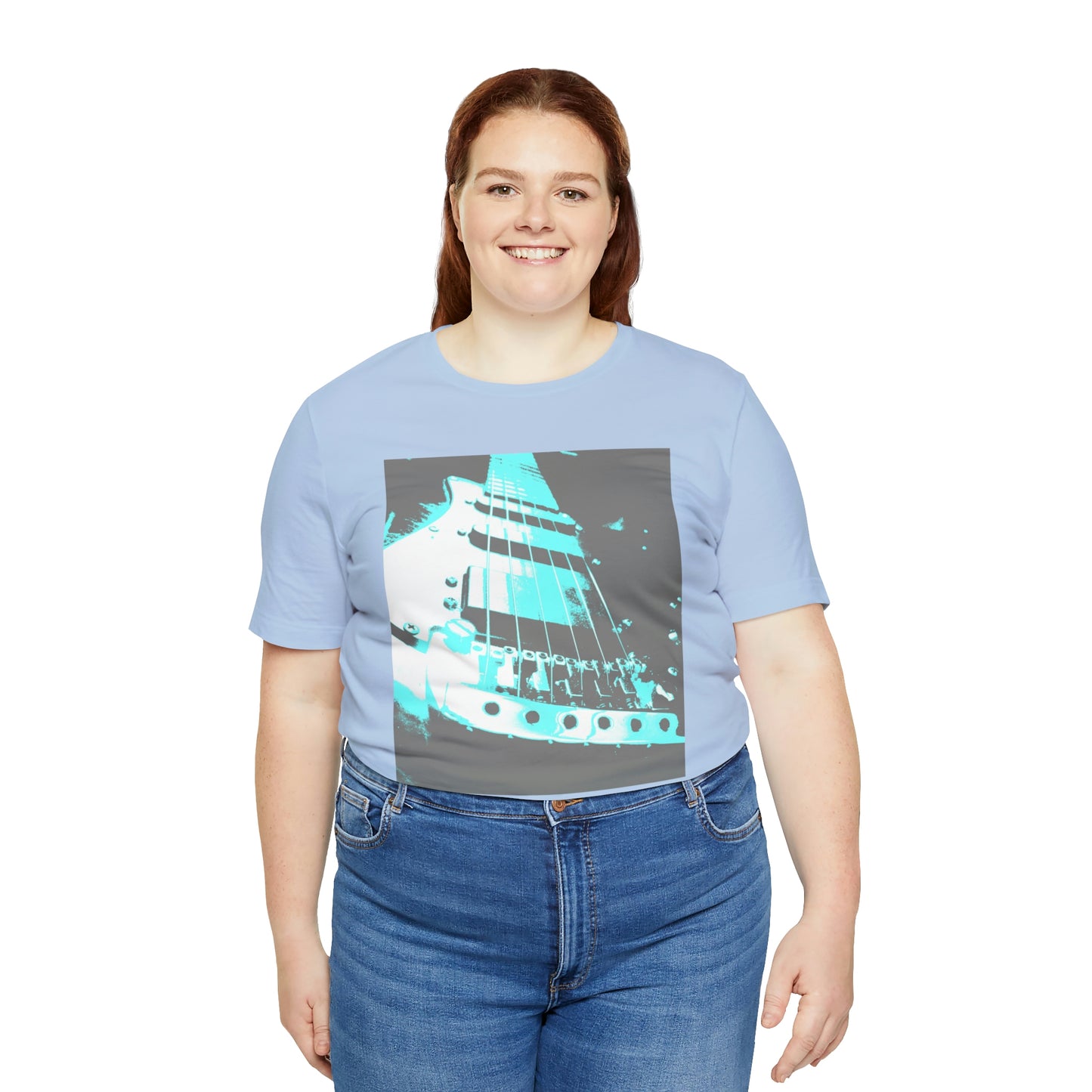Blue Guitar - Unisex Jersey Short Sleeve Tee ~ Sharon Dawn Collection