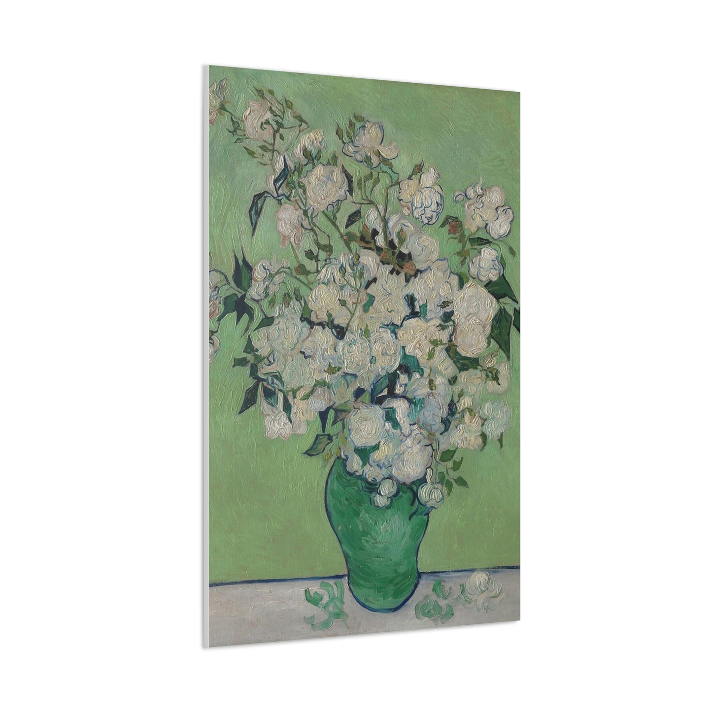 Roses - Vincent Van Gogh - 1890 - Classic Canvas