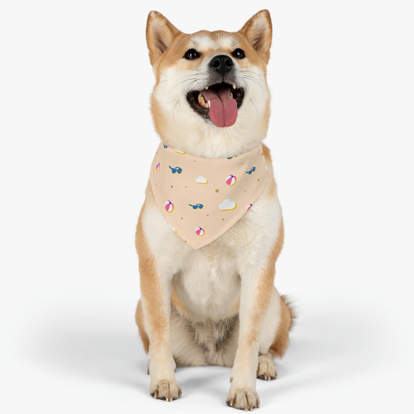 Beach - Pet Bandana Collar ~ Sharon Dawn Collection