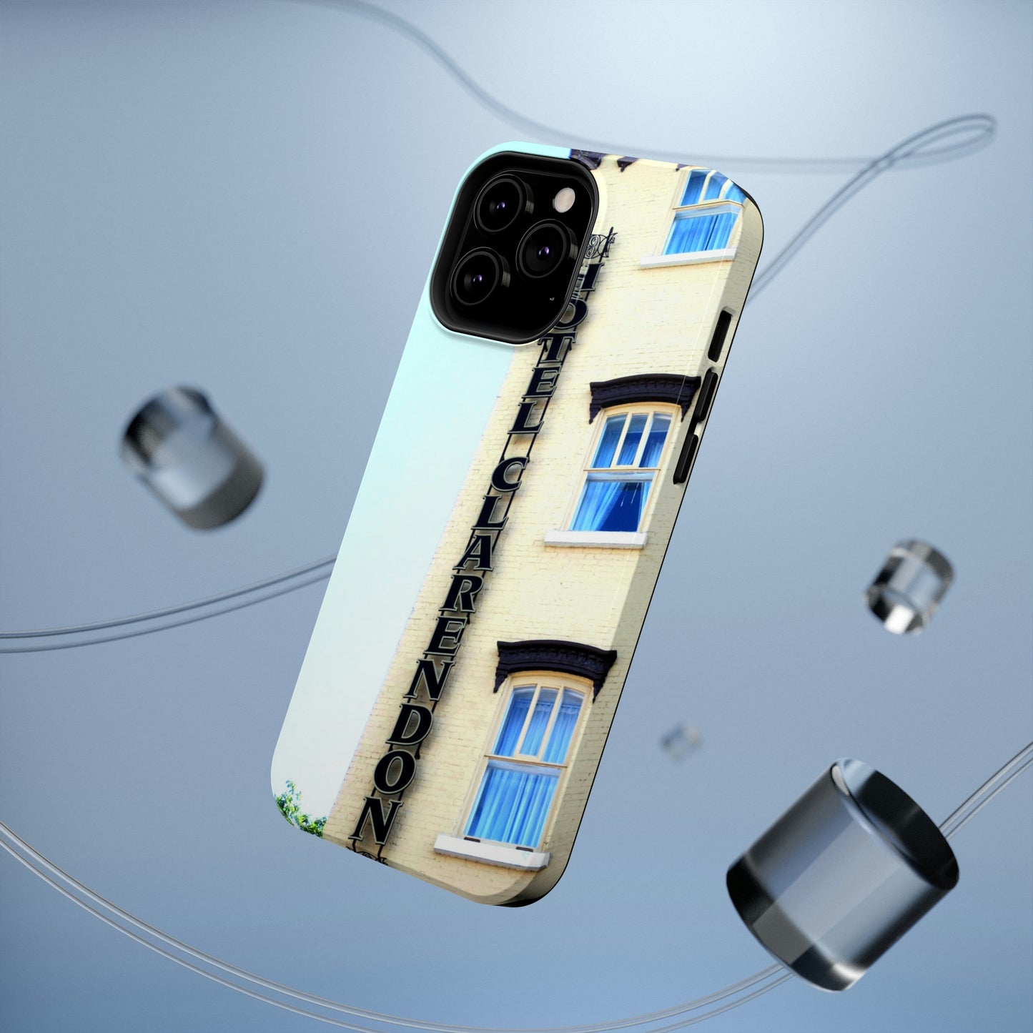 Hotel Clarendon - Phone Case - Impact-Resistant Cases ~ Sharon Dawn Collection