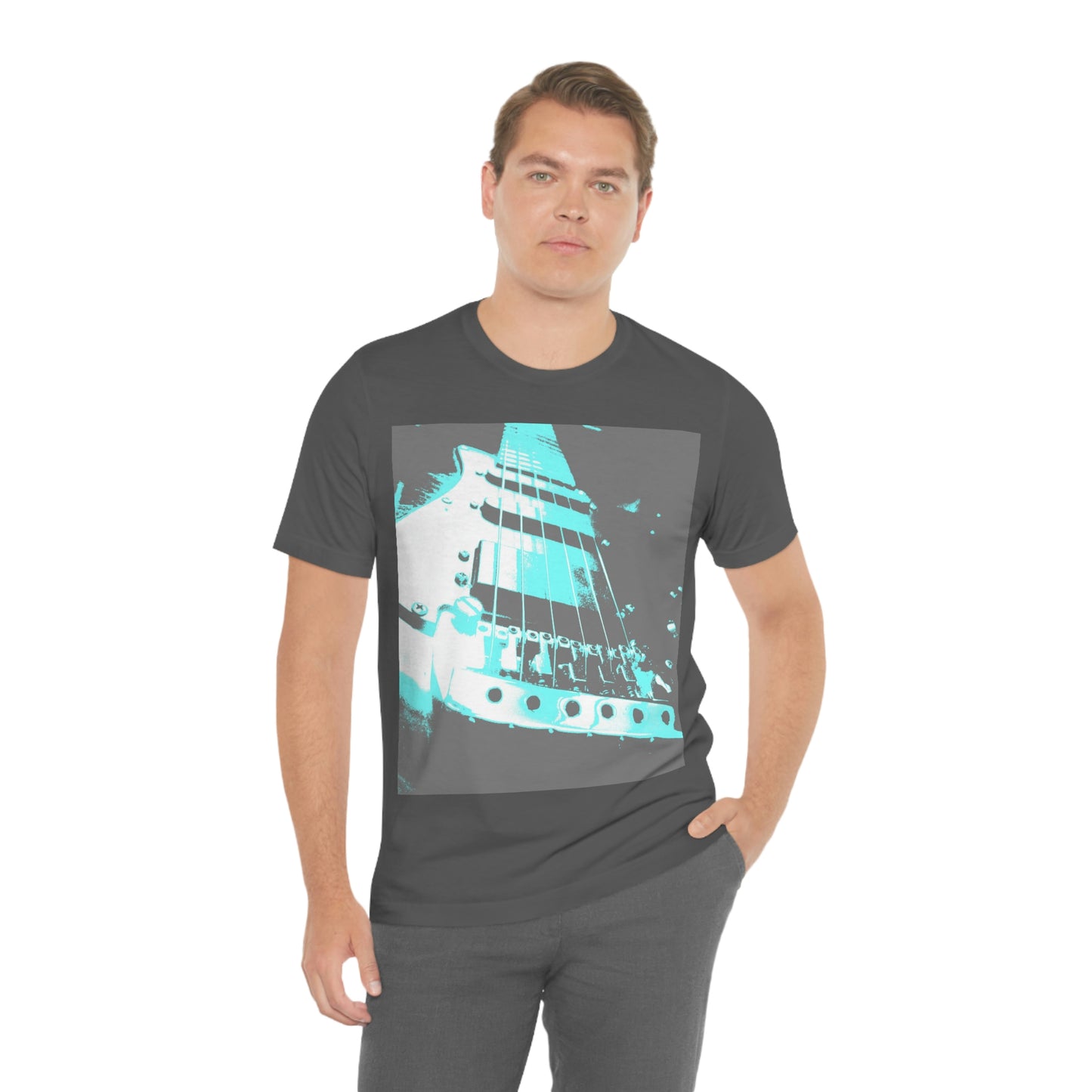 Blue Guitar - Unisex Jersey Short Sleeve Tee ~ Sharon Dawn Collection