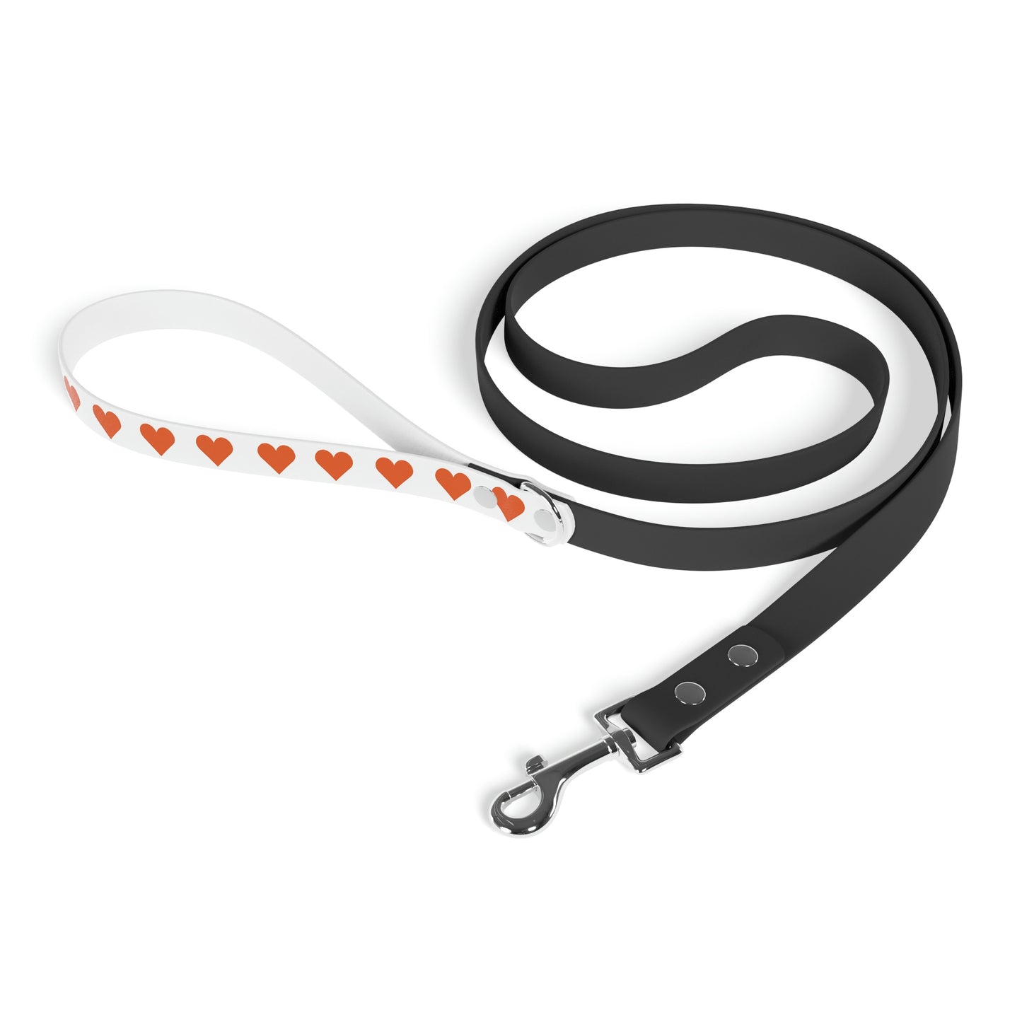 Orange Heart - Leash ~ Sharon Dawn Collection