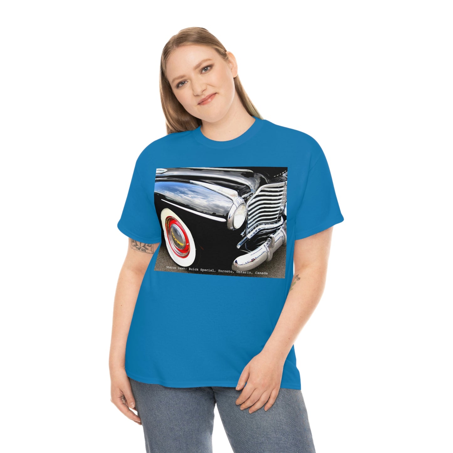 Buick Special - Unisex Heavy Cotton Tee ~ Sharon Dawn Collection (100% Cotton) (Sizes: S-5XL) (Sale Price: $32.99 CAD)