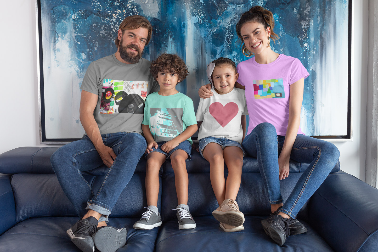 Red Heart - Youth Short Sleeve Tee ~ Sharon Dawn Collection