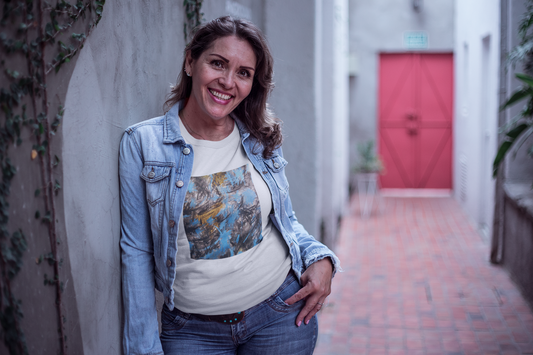 Motivation - Women's Midweight Cotton Tee ~ Sharon Dawn Collection