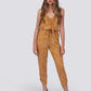 Chloe Jumpsuit | Yellow Polka Dot | 100% Rayon ~ Made in Bali/Designed in Victoria, BC
