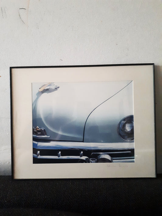 White Classic Car - Photo ~ Sharon Dawn Collection