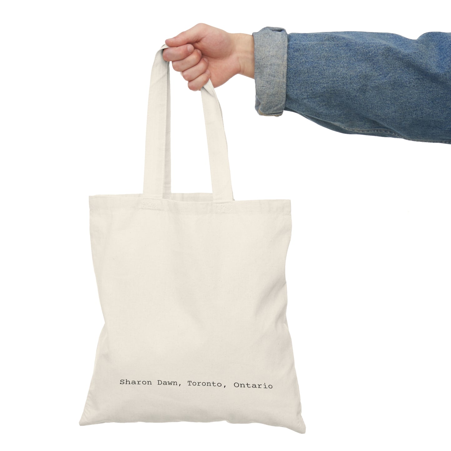 Summer - Natural Tote Bag ~ Sharon Dawn Collection