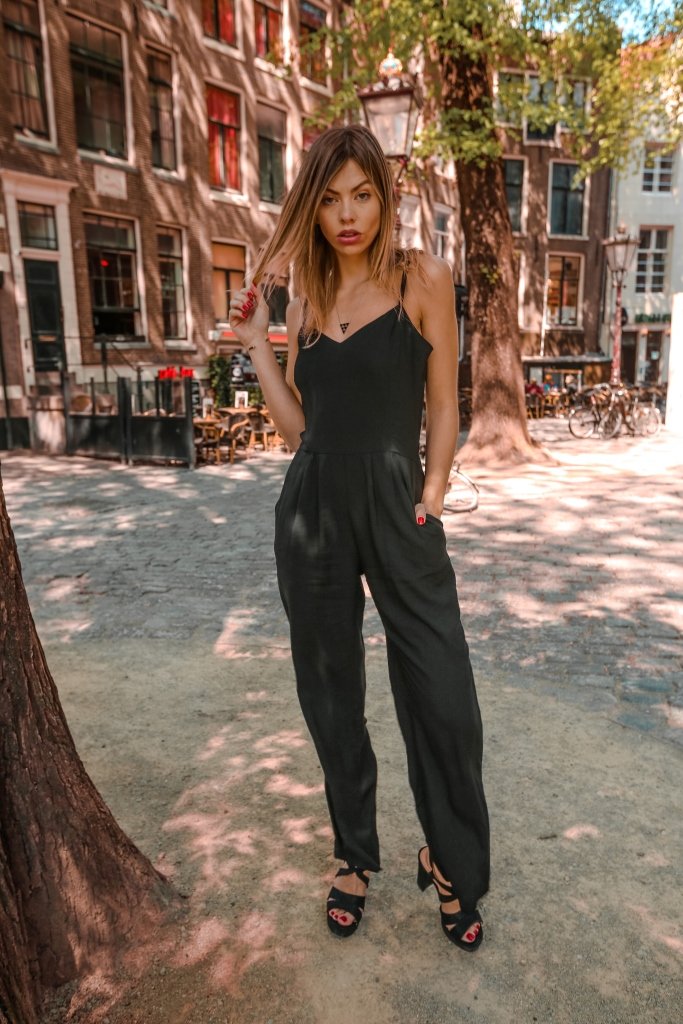 Joey Jumpsuit | Black (Sale Price: $118.14 CAD)