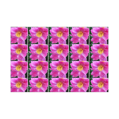 Pink Flowers - Gift Wrap Papers ~ Sharon Dawn Collection