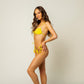 Açaí Bikini Bottom - Yellow - UV/UPF 50+ protected - Brazilain Lycra