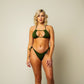 Carnauba Bikini Bottom - Olive Green - UV/UPF 50+ protected - Brazilian Lycra