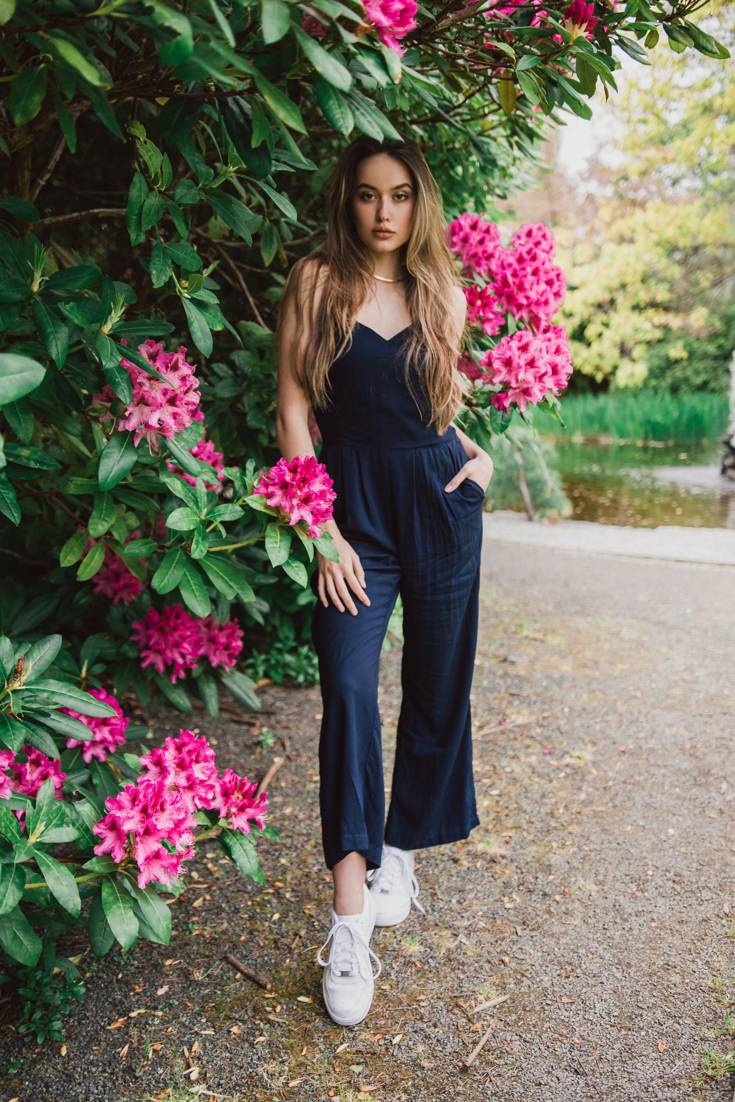 Joey Jumpsuit | Navy Blue