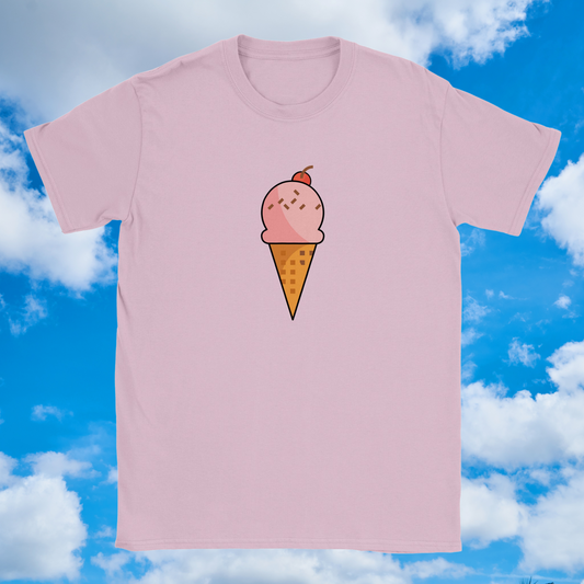 Ice Cream - Classic Kids Crewneck T-shirt ~ Sharon Dawn Collection