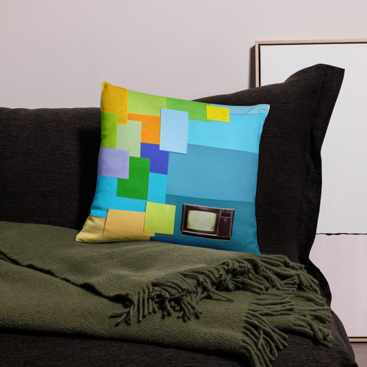 Technicolour TV - Basic Pillow ~ Sharon Dawn Collection