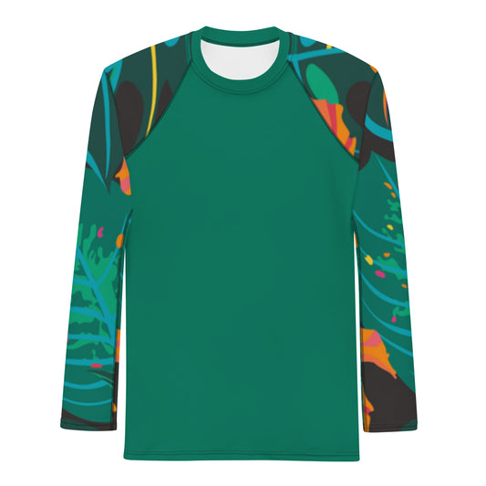 Tropics - Men's Rash Guard ~ Sharon Dawn Collection