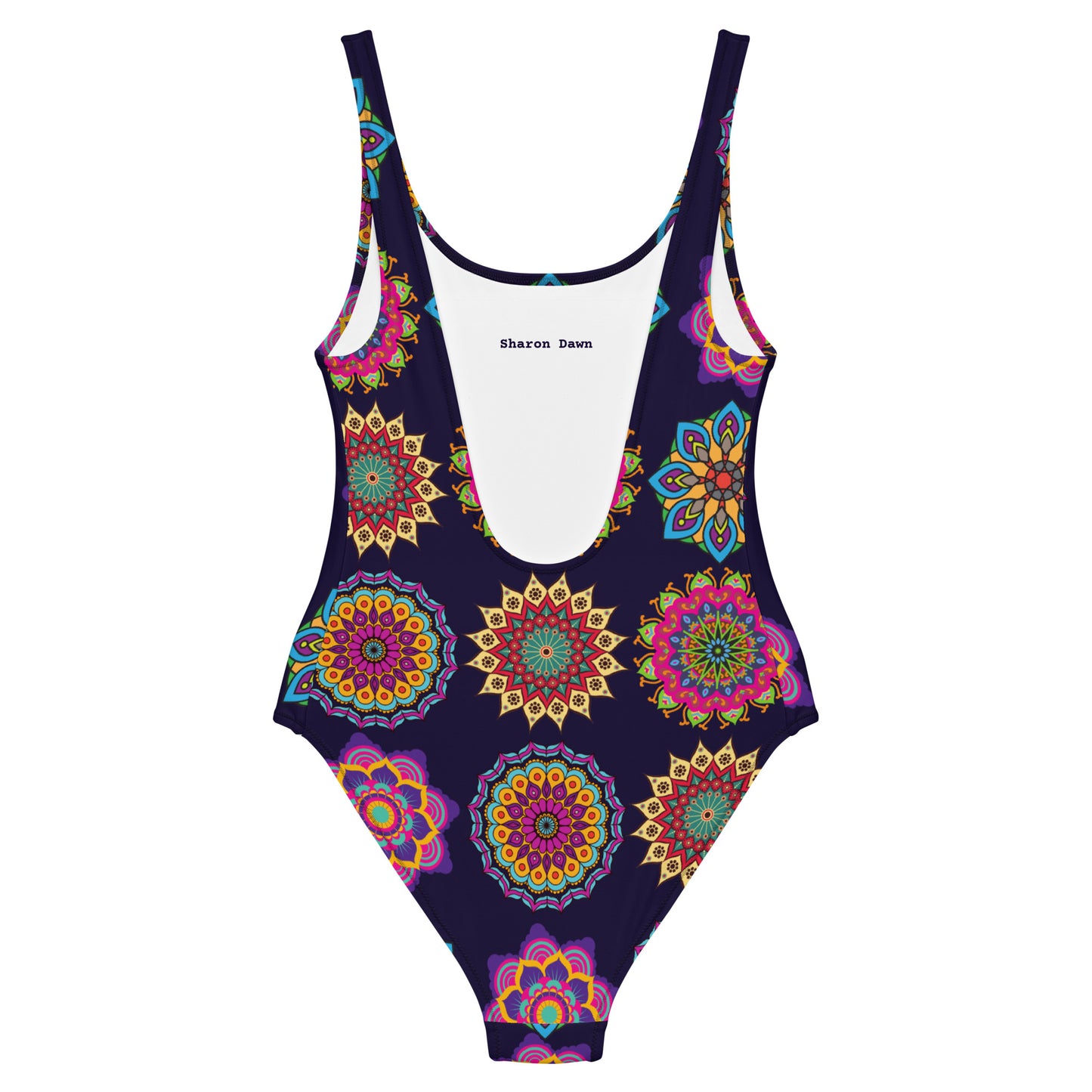 Kaleidoscope Mandala - One-Piece Swimsuit ~ Sharon Dawn Collection