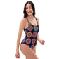 Kaleidoscope Mandala - One-Piece Swimsuit ~ Sharon Dawn Collection