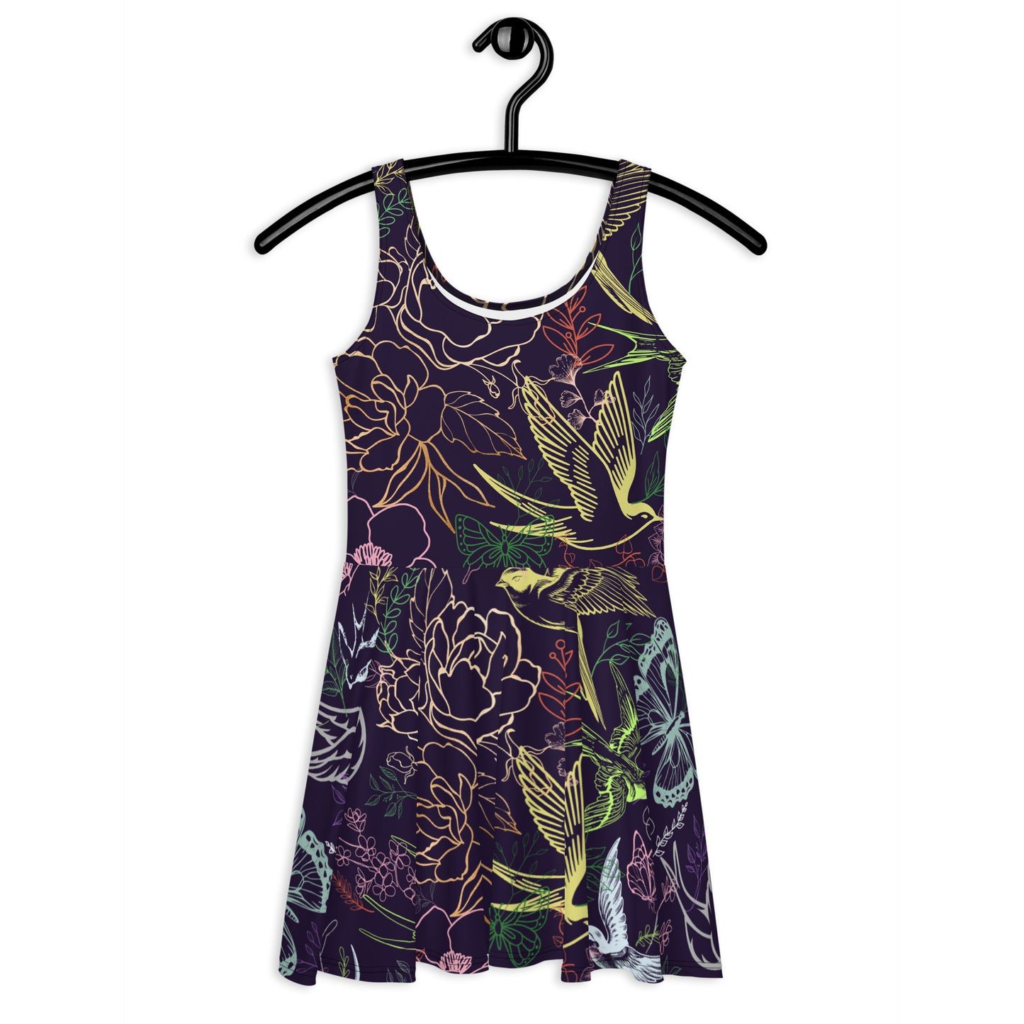 Botanical Sanctuary Skater Dress ~ Sharon Dawn Collection (Sale Price: $75.99 CAD)