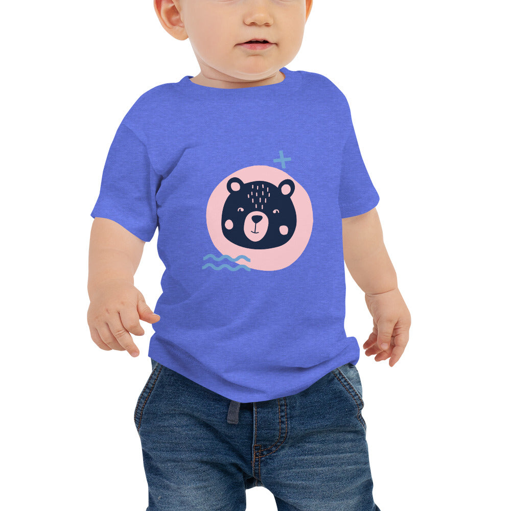 Bear Cub - Baby Jersey Short Sleeve Tee ~ Sharon Dawn Collection