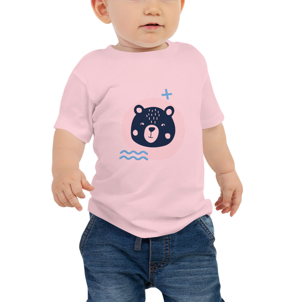 Bear Cub - Baby Jersey Short Sleeve Tee ~ Sharon Dawn Collection