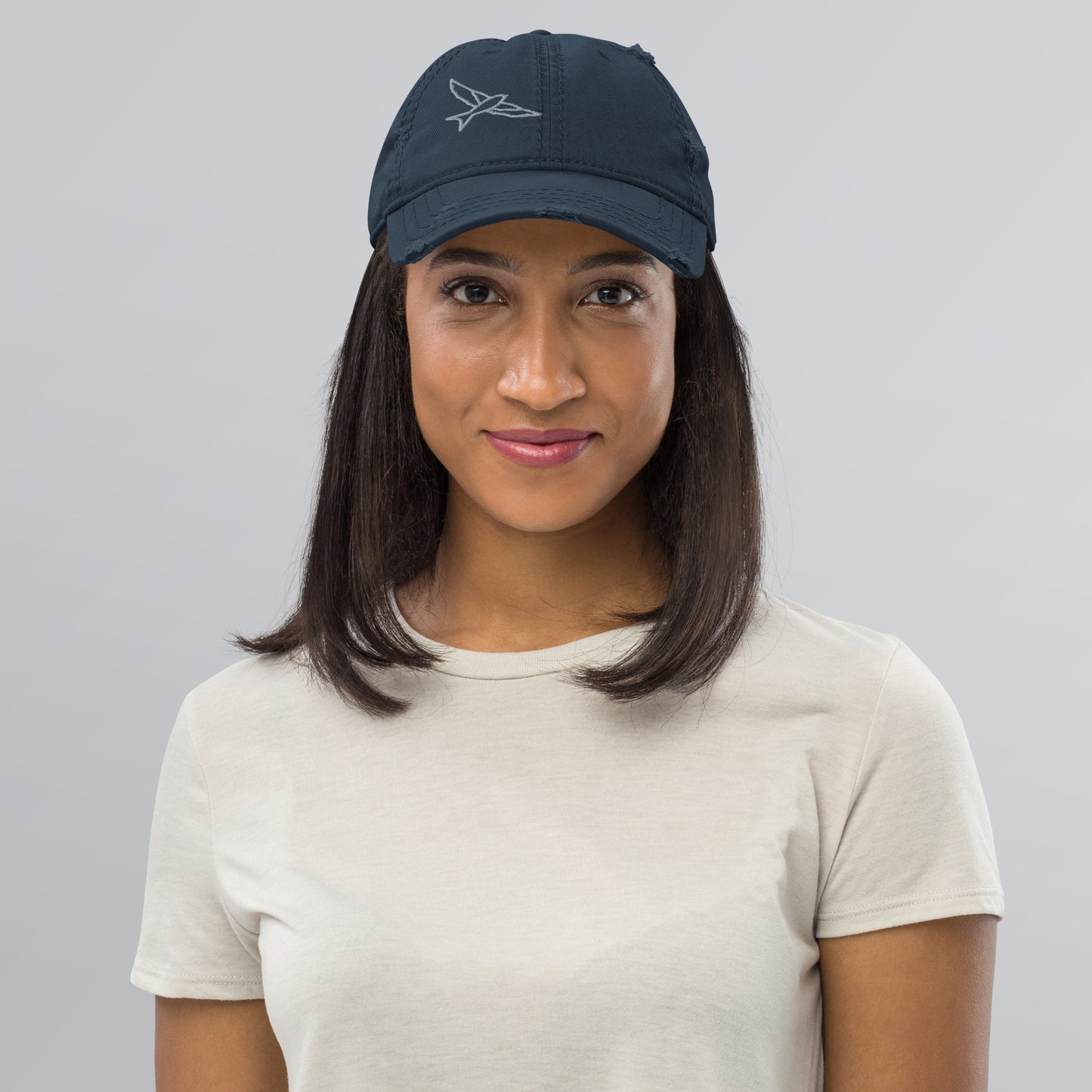 Seagull - Distressed Dad Hat ~ Sharon Dawn Collection