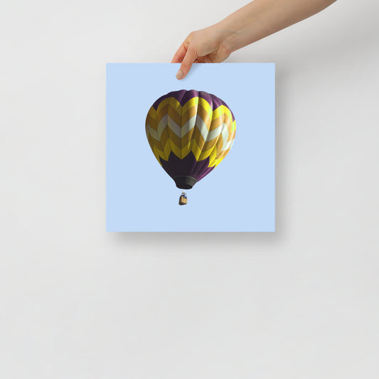 Hot Air Balloon - Poster ~ Sharon Dawn Collection