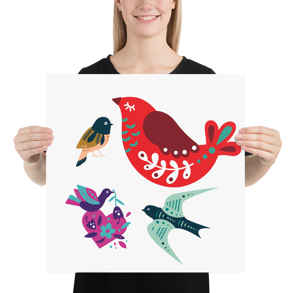 Birds - Poster ~ Sharon Dawn Collection