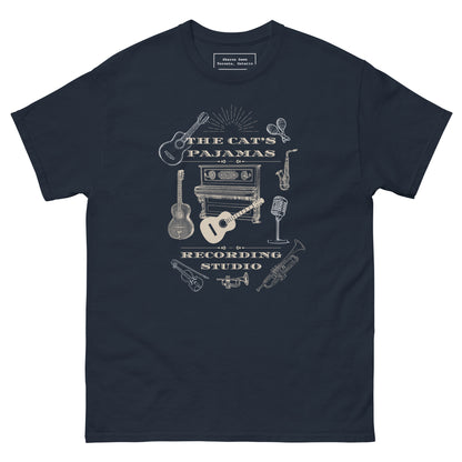 The Cat's Pajamas Recording Studio - Men's classic tee - 100% Cotton ~ Sharon Dawn Collection (Sale Price: $46.99 CAD)