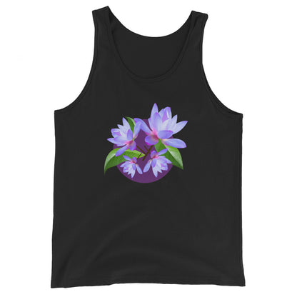 Purple Flowers - Unisex Tank Top ~ Sharon Dawn Collection