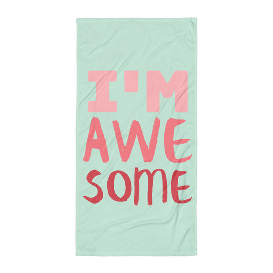 I'm Awesome - Towel ~ Sharon Dawn Collection