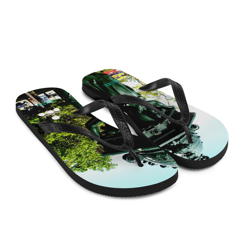 Lady Statue - Flip-Flops ~ Sharon Dawn Collection