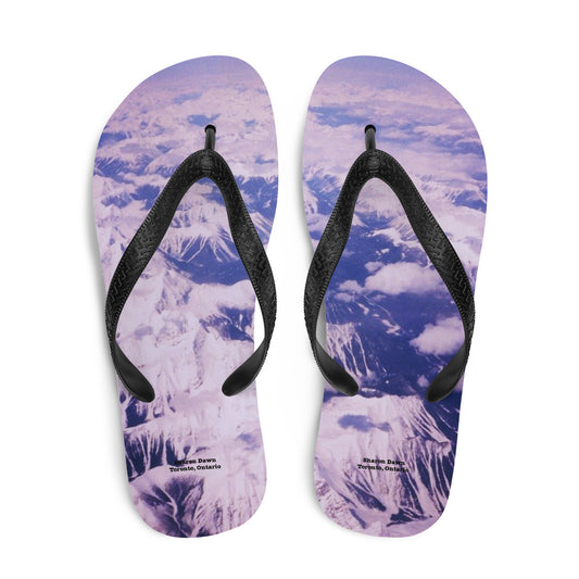 Rocky Mountains - Flip-Flops ~ Sharon Dawn Collection