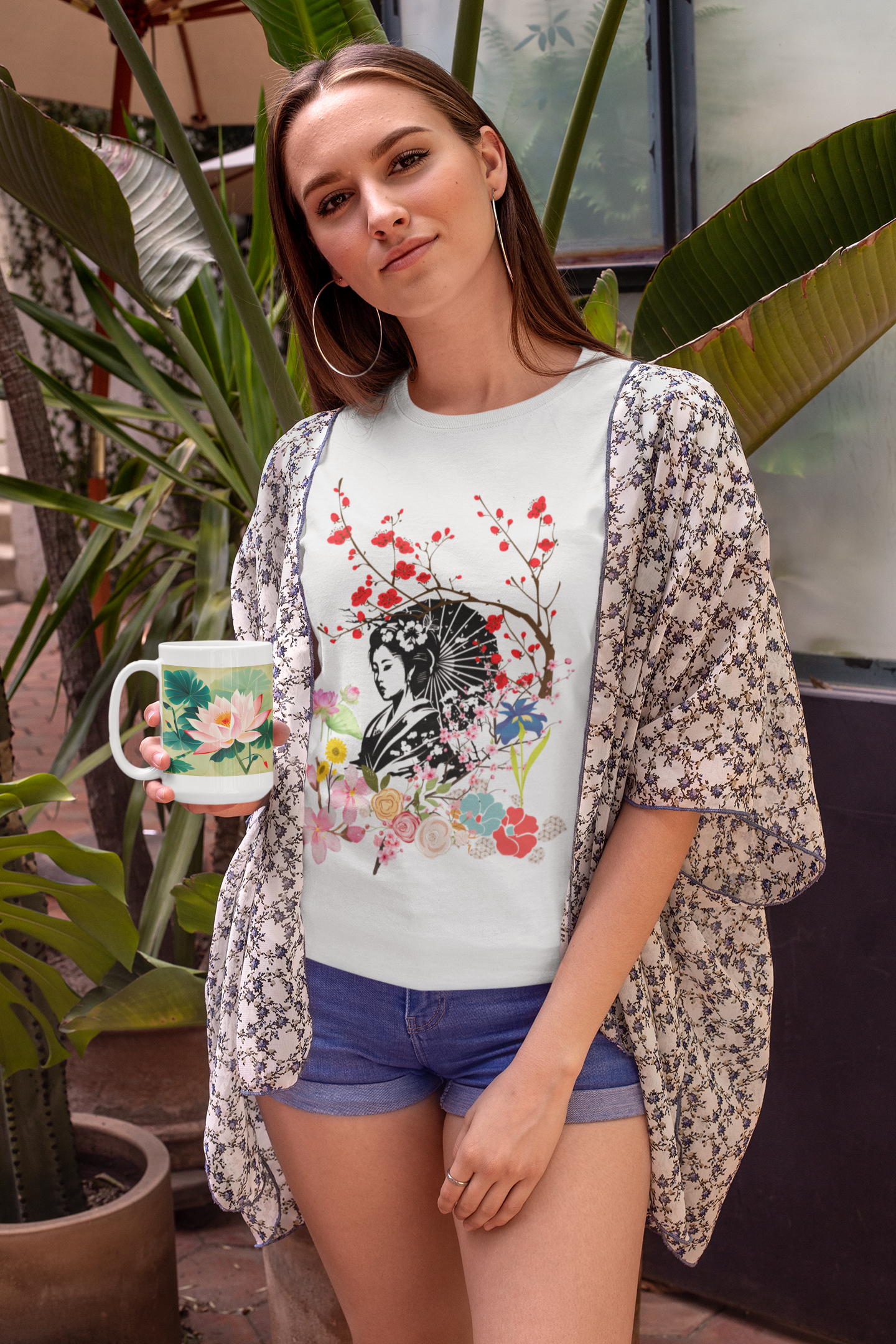 Exotic Garden - Unisex t-shirt ~ Sharon Dawn Collection