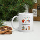 Gingerbread Time - White glossy mug ~ Sharon Dawn Collection (Sale Price: $25.50 CAD)