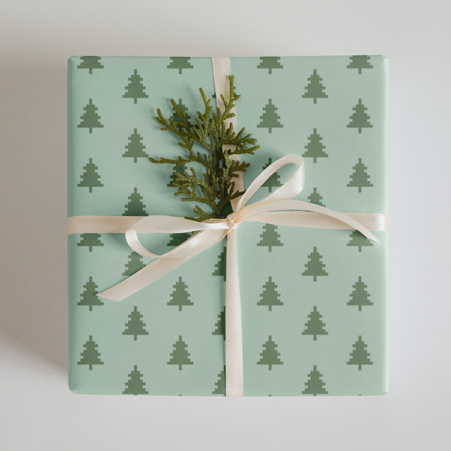 Snowflakes & Trees - Wrapping paper sheets ~ Sharon Dawn Collection