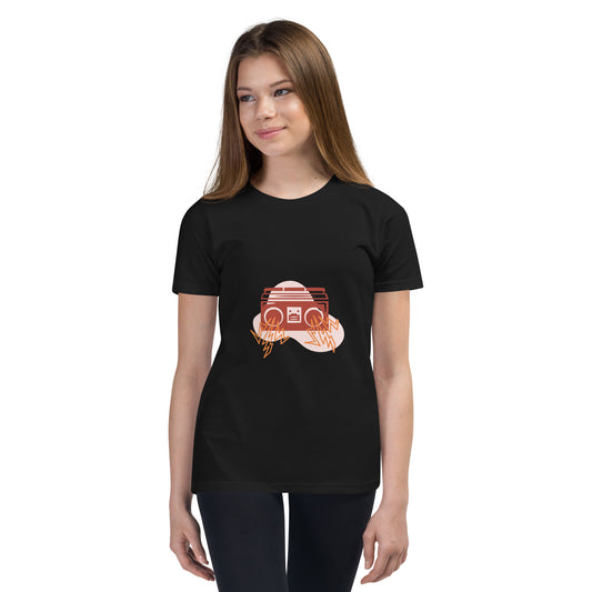 Ghetto Blaster - Youth Short Sleeve T-Shirt (Unisex) - Sharon Dawn Collection