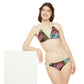 Romantic Floral - Strappy Bikini Set ~ Sharon Dawn Collection