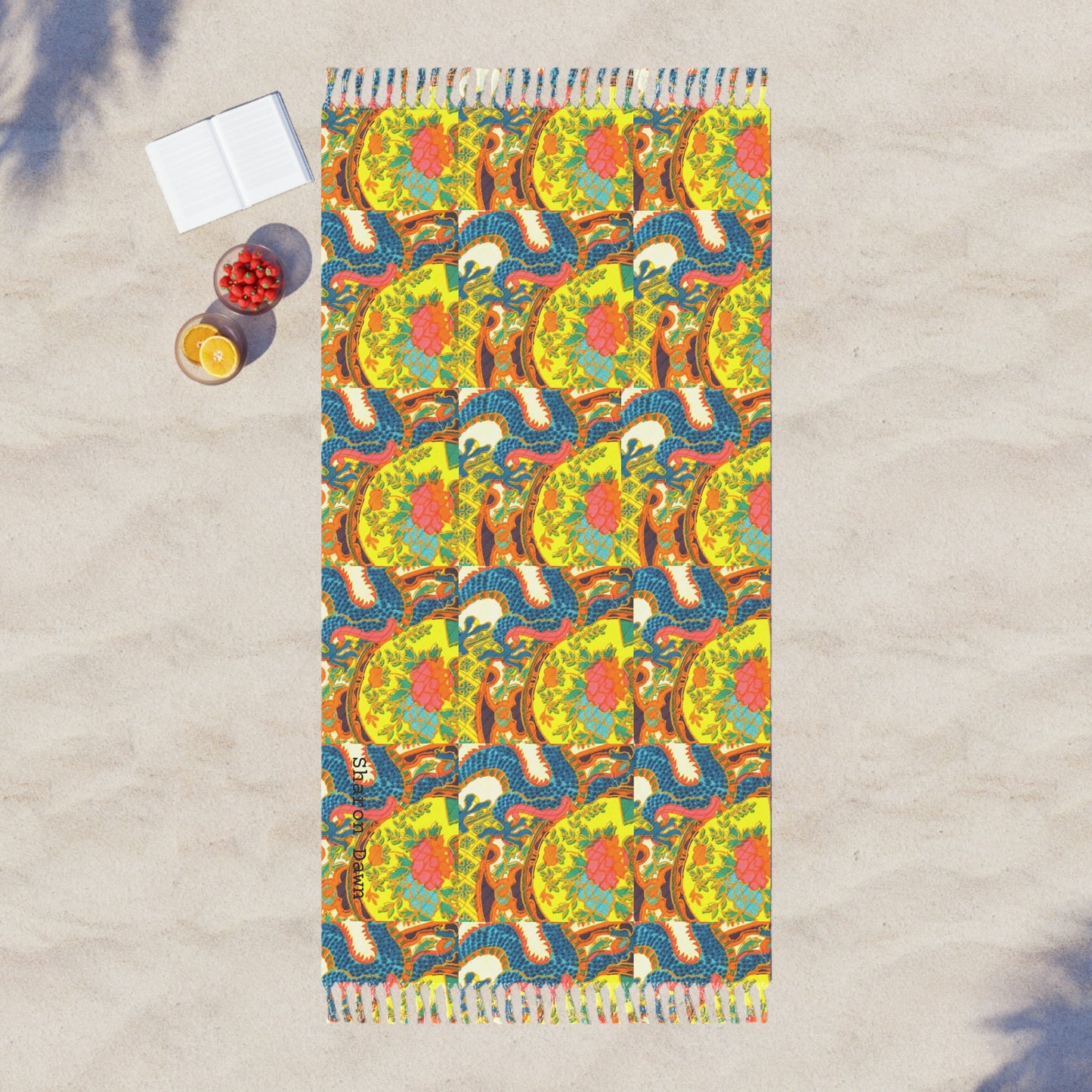 Kaleidoscope - Boho Beach Cloth ~ Sharon Dawn Collection - Limited Edition
