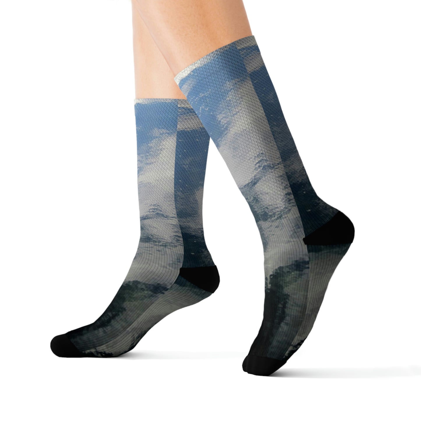 Reflection - Sublimation Socks ~ Sharon Dawn Collection