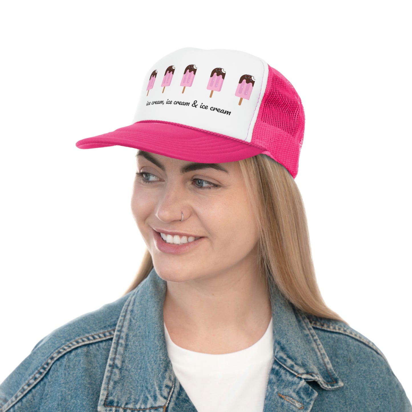 Ice Cream - Trucker Caps ~ Sharon Dawn Collection