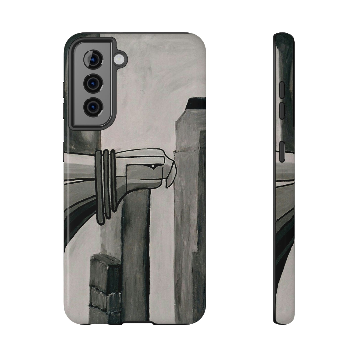 Chrysler Building Painting - Phone Case - Impact-Resistant Cases ~ Sharon Dawn Collection