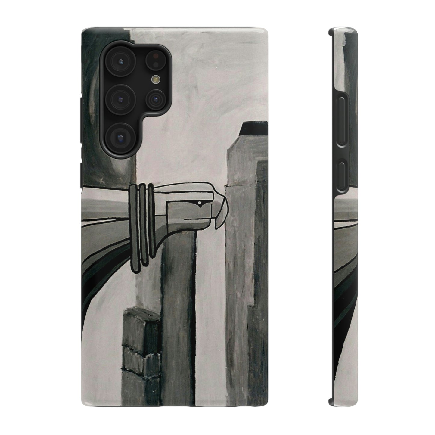 Chrysler Building Painting - Phone Case - Impact-Resistant Cases ~ Sharon Dawn Collection