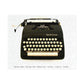 Vintage Grey Typewriter - Jigsaw Puzzle (30, 110, 252, 500,1000-Piece) - Sharon Dawn Collection
