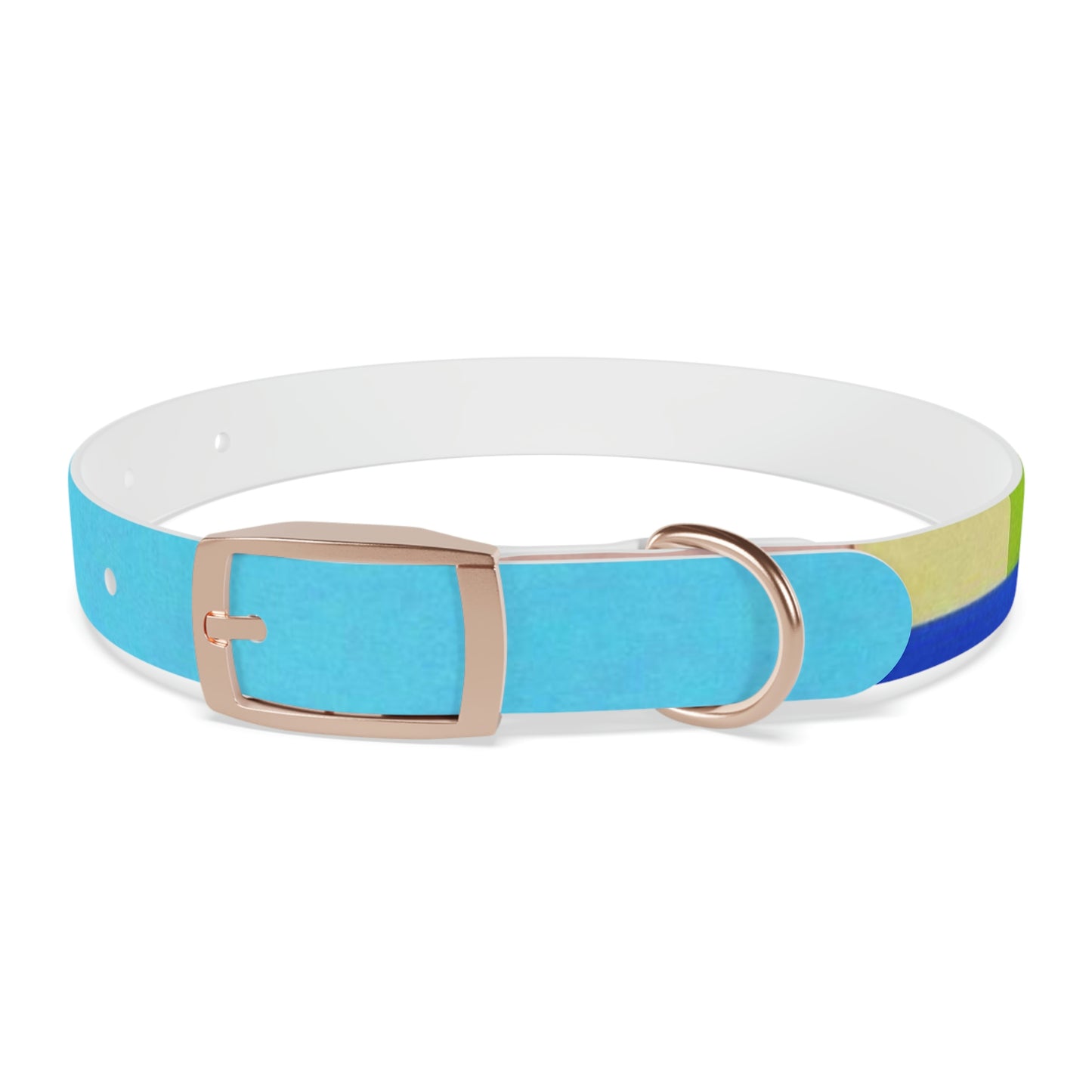 Technicolour Blue - Dog Collar ~ Sharon Dawn Collection