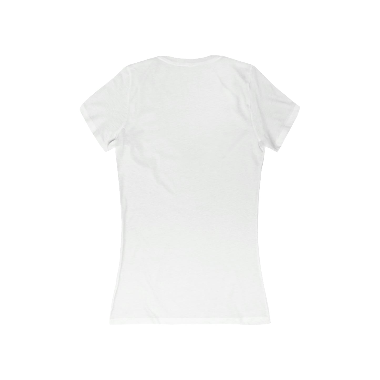 Women's Freedom Jersey Short Sleeve Deep V-Neck Tee - Sharon Dawn Collection