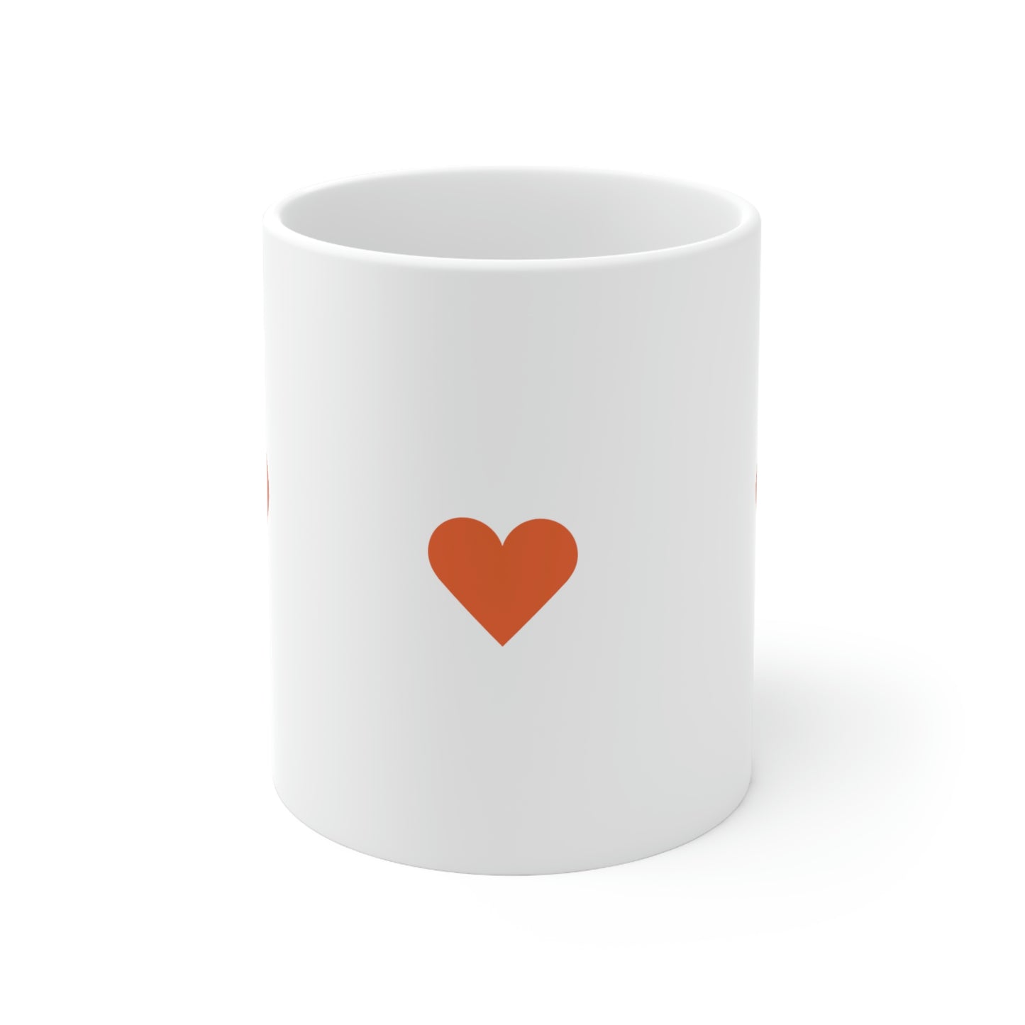 Red Heart - Ceramic Mug 11oz ~ Sharon Dawn Collection